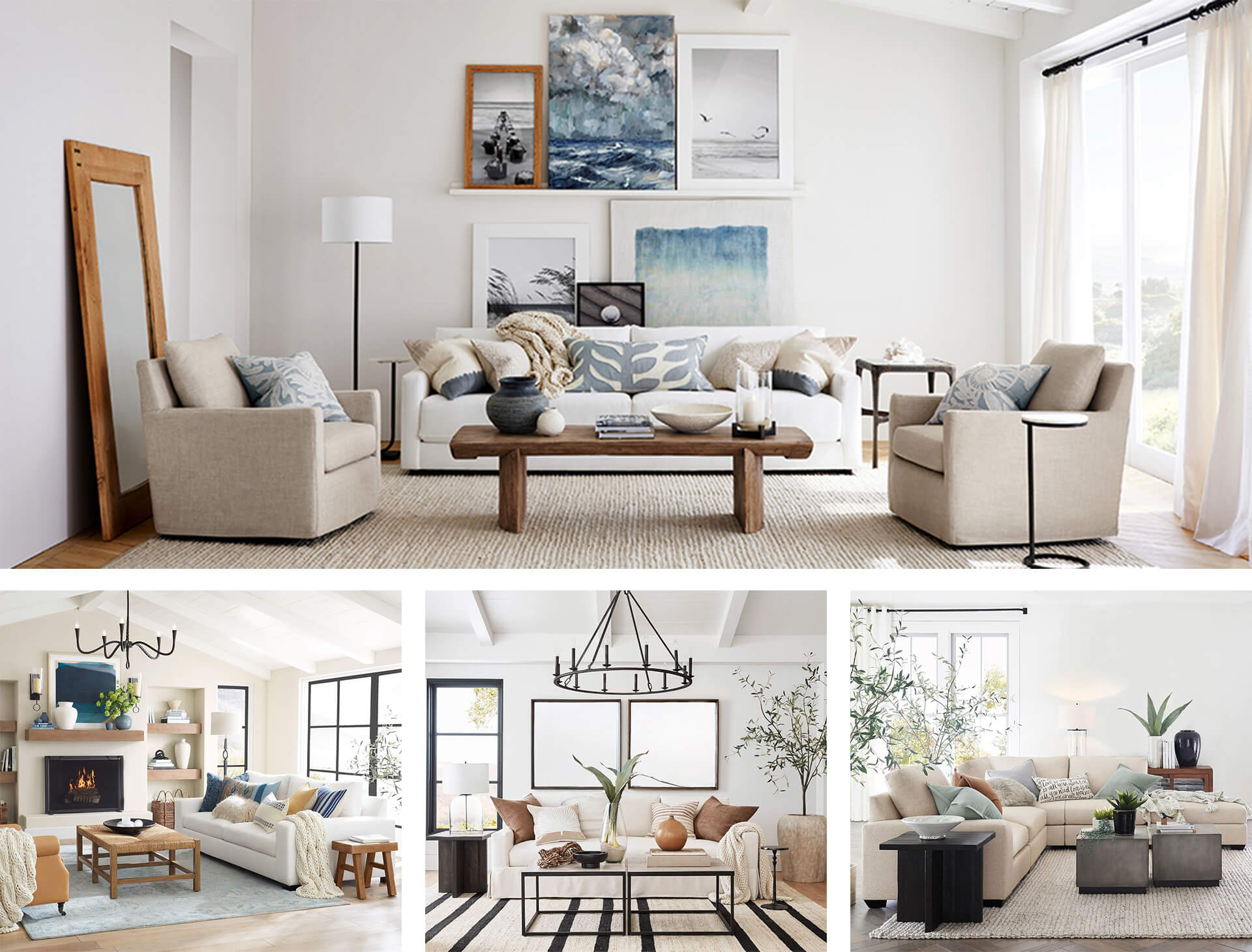 Living Room Style References for Virtual Tour
