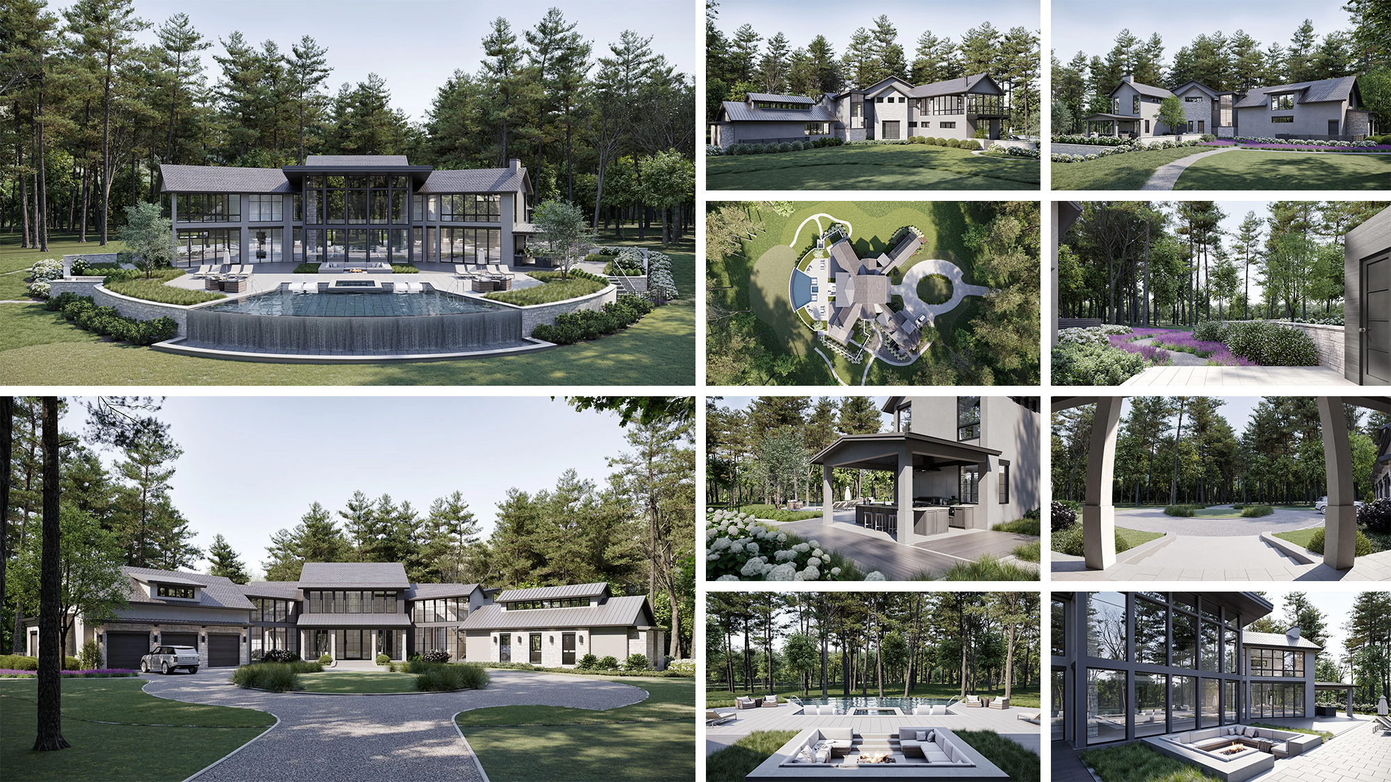 Architectural Visualization for a Villa Exterior