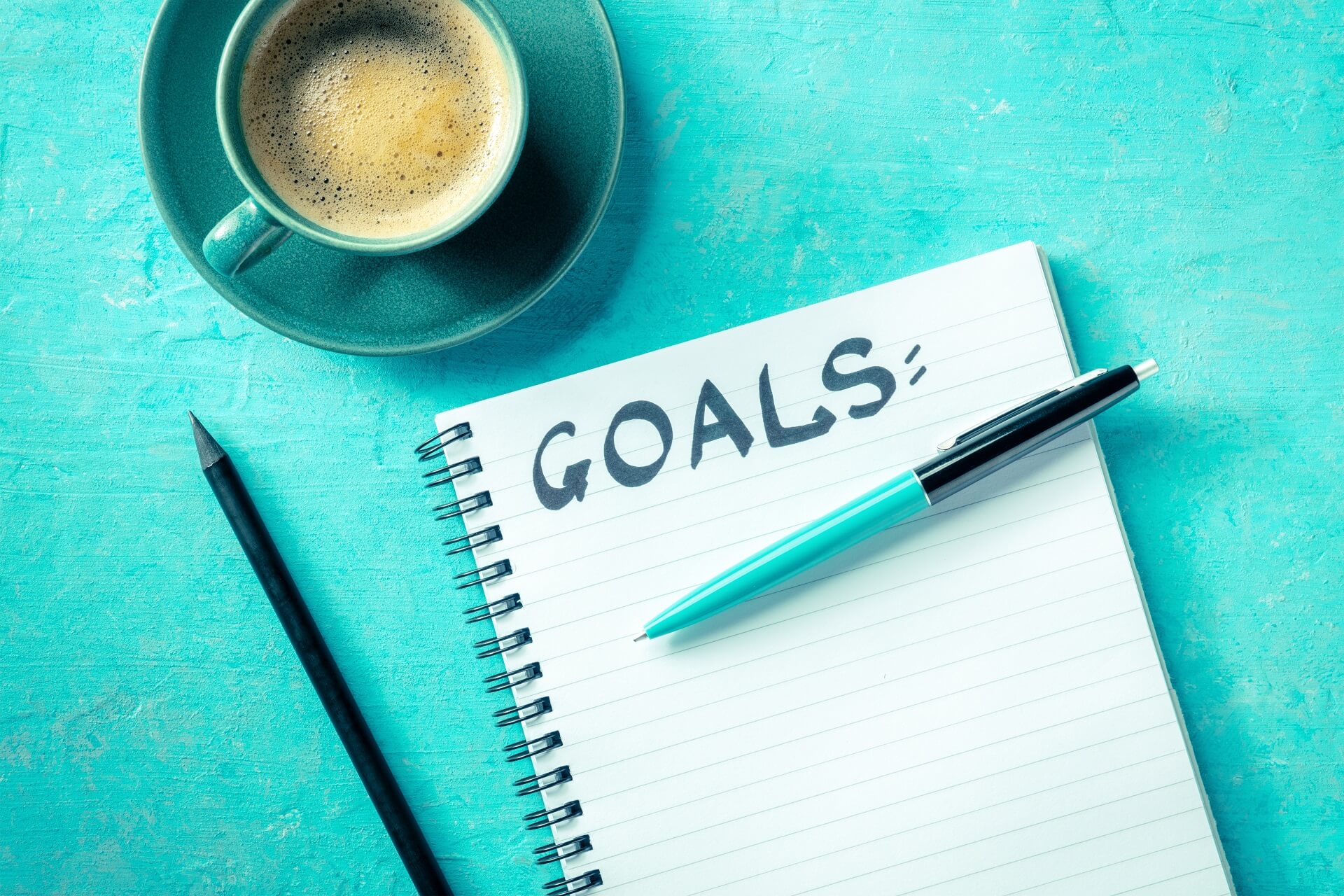 Goals Written in a Planner