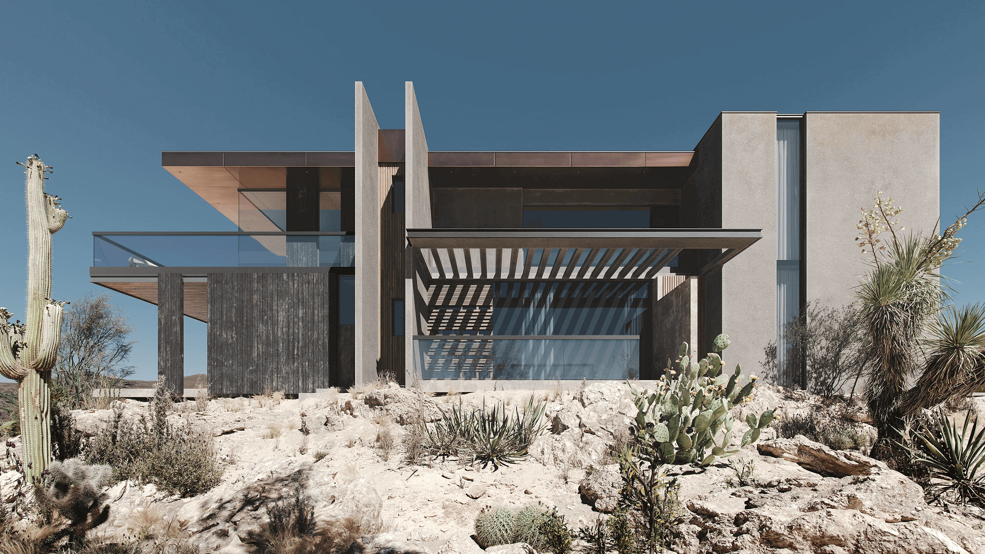 Exterior Render Made in Corona Software