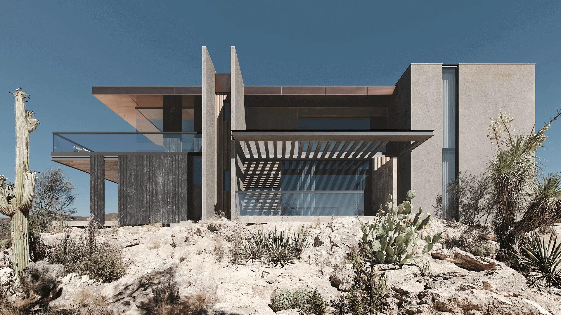 Exterior Render Made in Corona Software