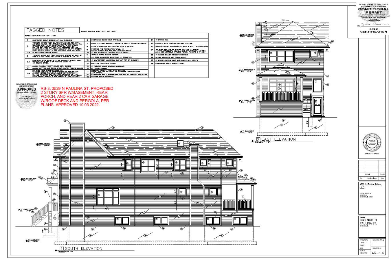 Real Estate Elevations Drawing