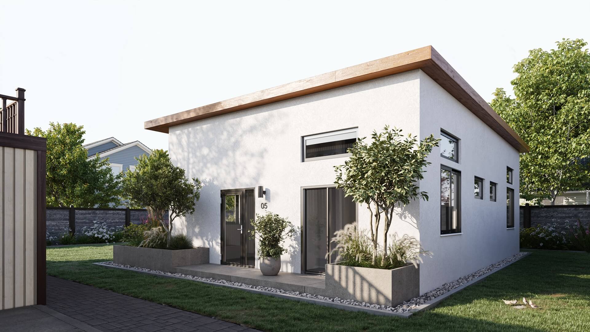 Accessory Dwelling Unit 3D Rendering