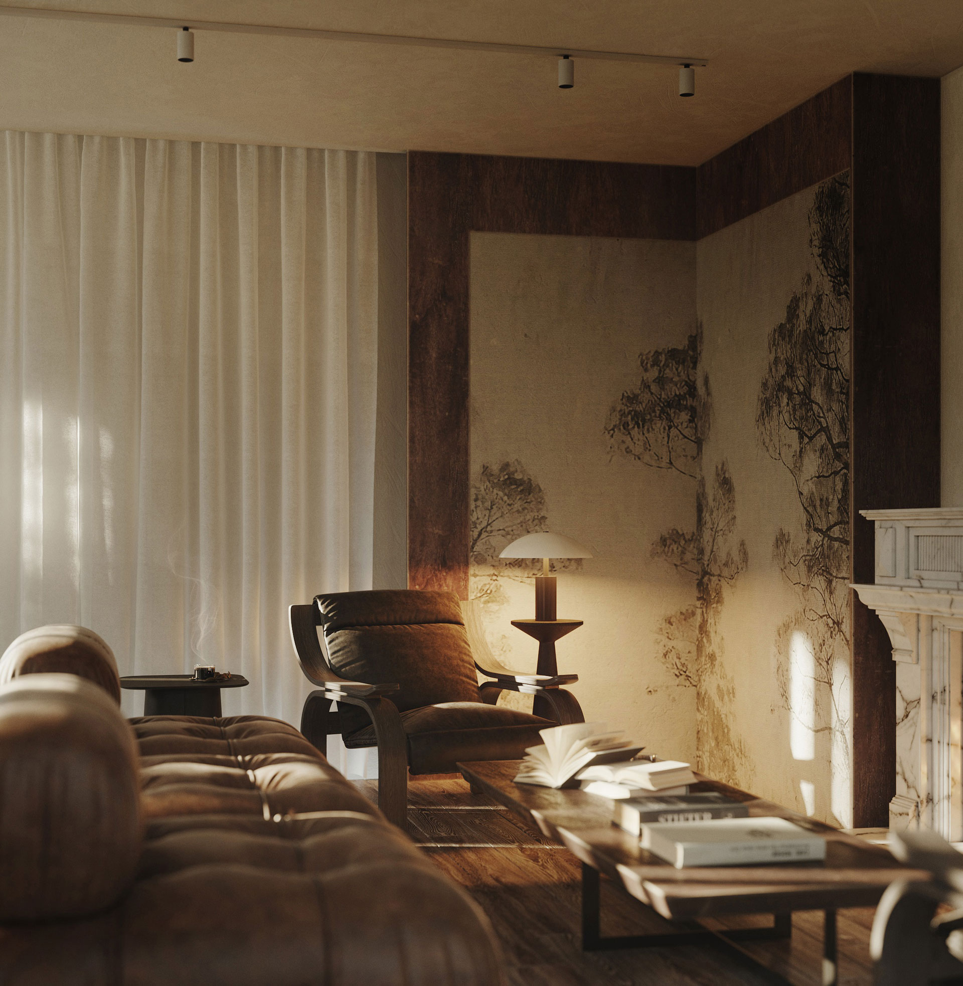 3D Living Room Visualization