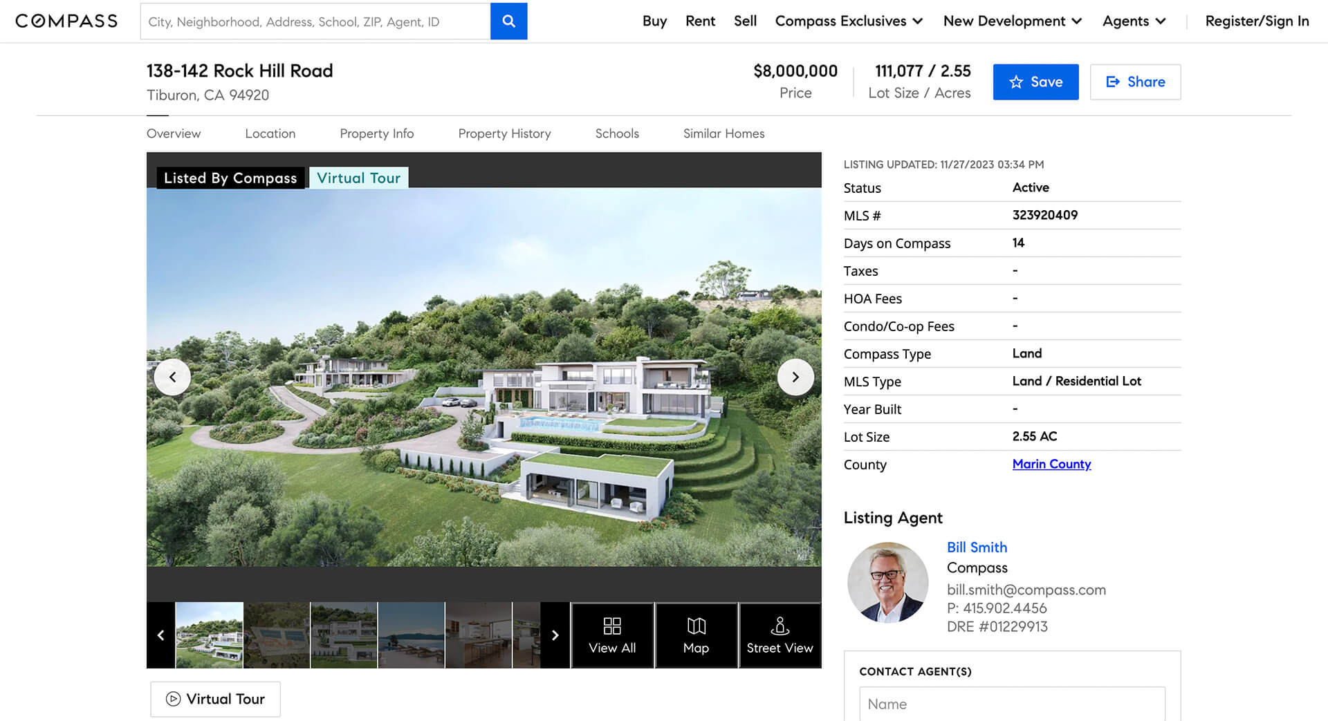 Real \estate 3D Rendering in a Property Listing