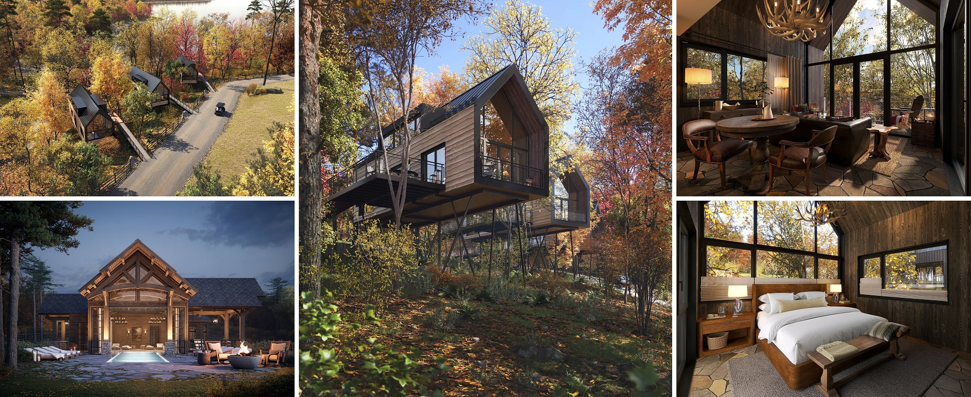 Glamping Lodges CGI for Hyatt: Projects Results