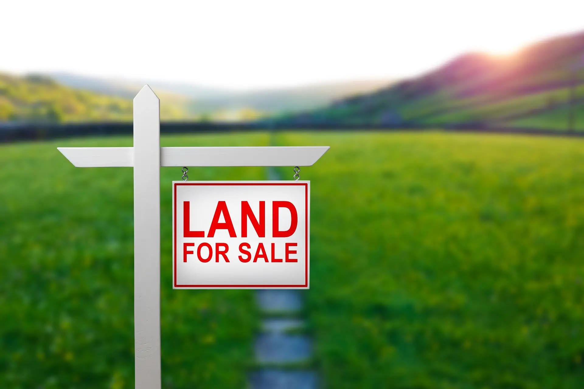 Land for Sale Sign