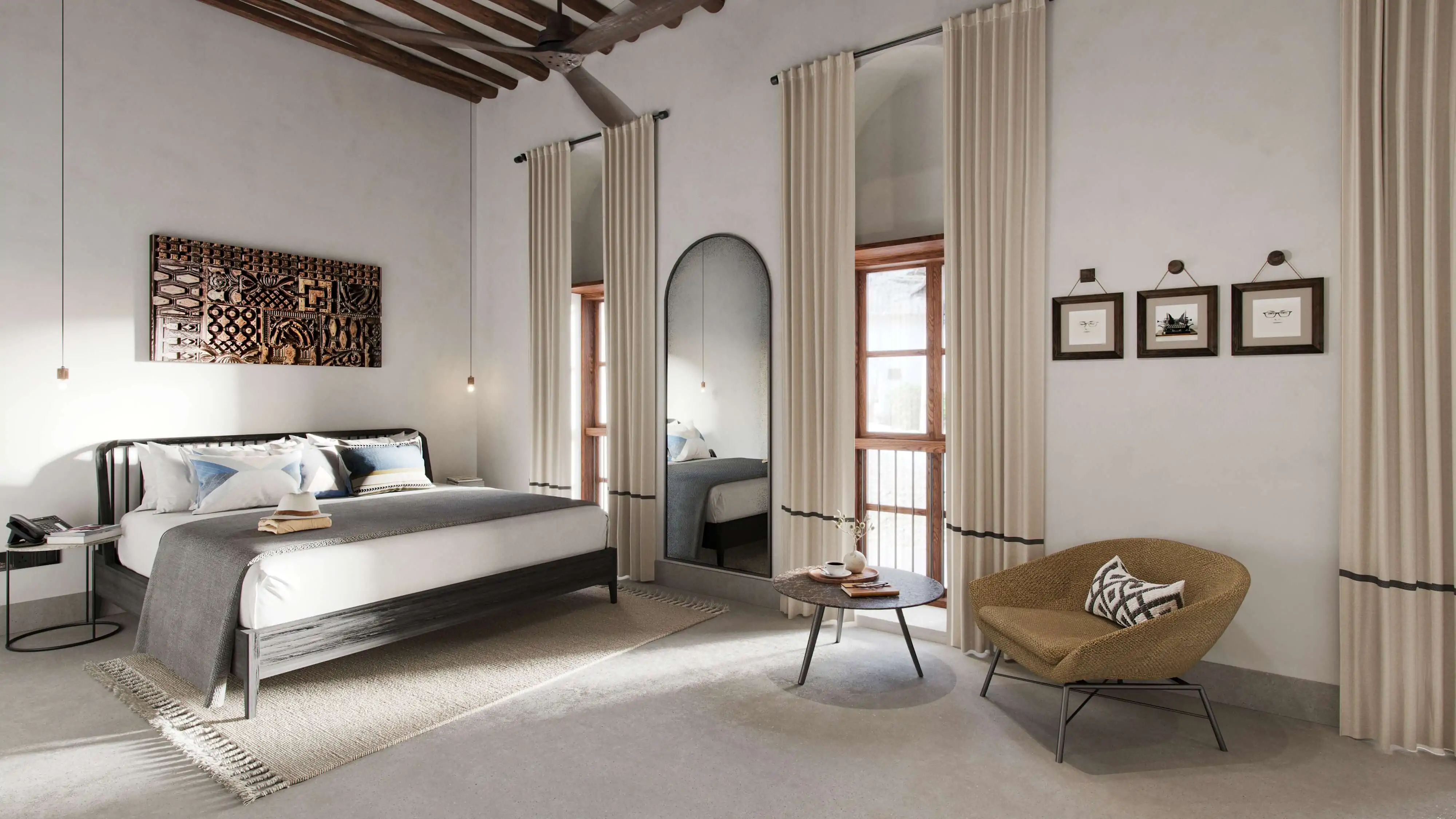 Interior 3D Visualization for The Neela Boutique Hotel: Case Study