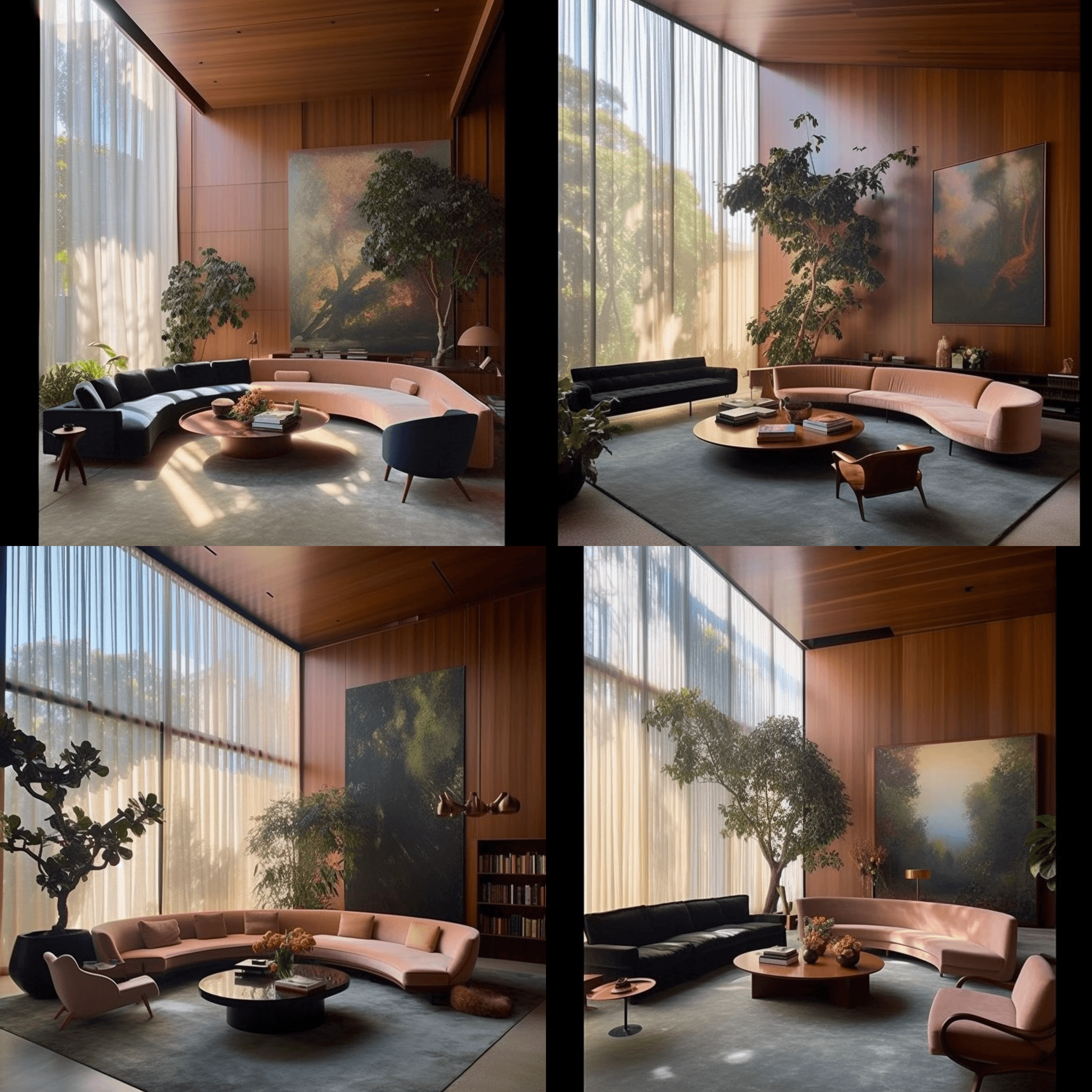 Interior Design Created in Midjourney