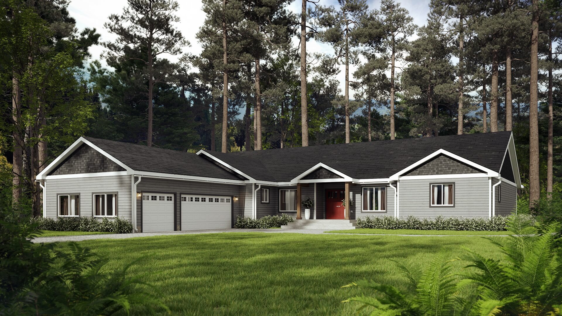 Real Estate Render of Cottages