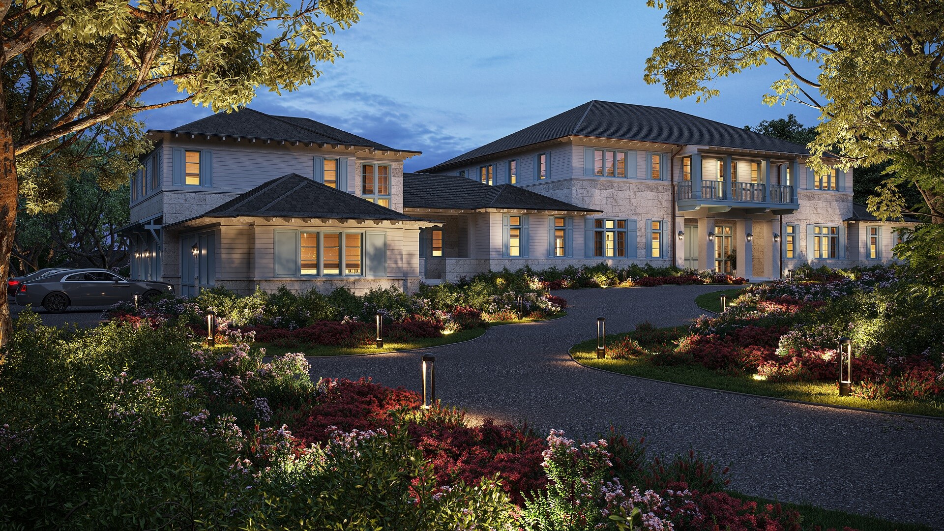 Real Estate Render of Cottages