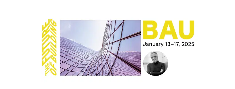 BAU in Munich: Events for Architects