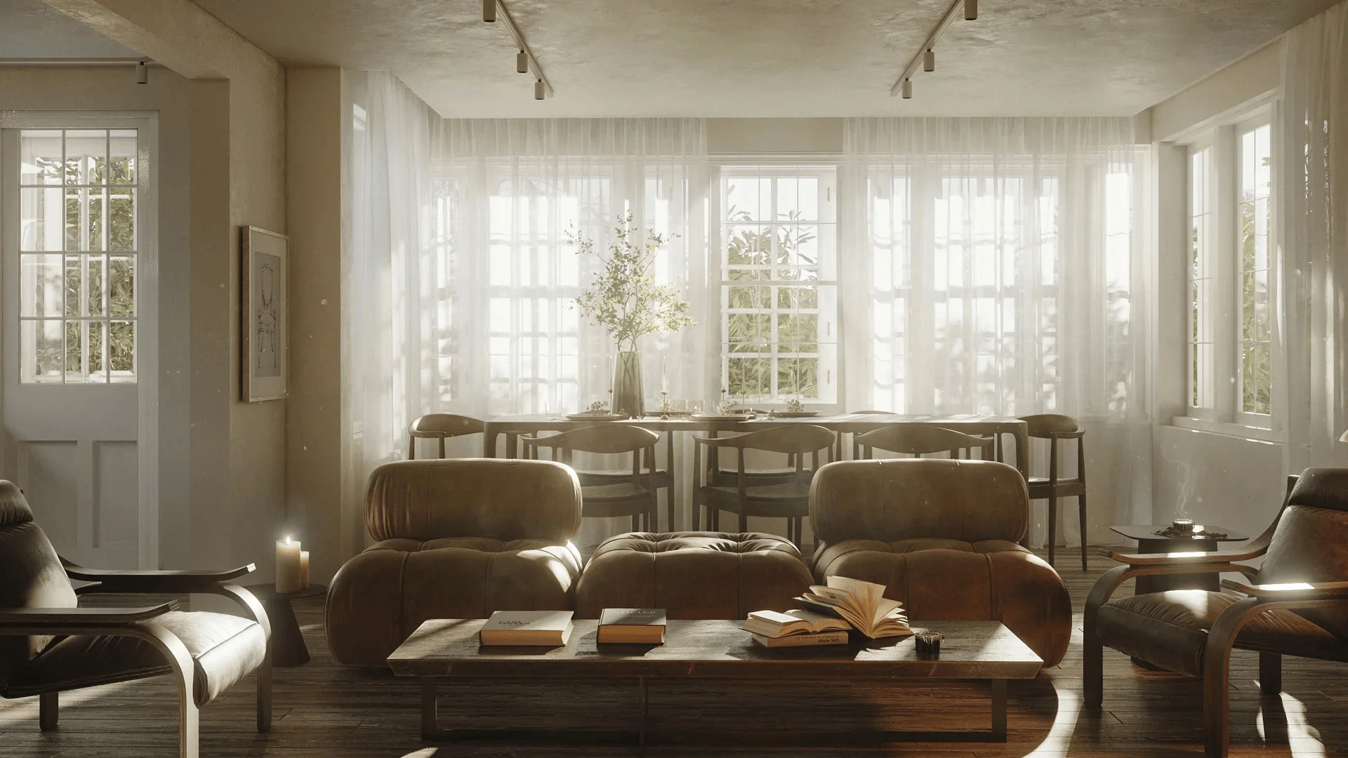 Magical Living Room Rendering