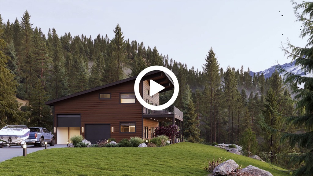 3D Animation of a House in Aspen