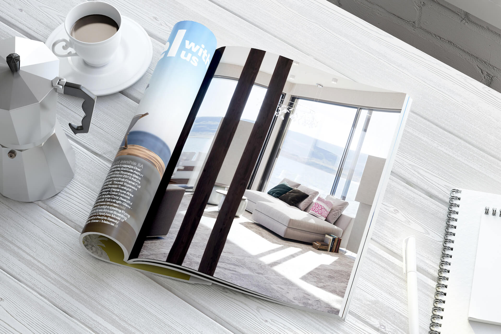 Visuals in a Luxury Property Brochures