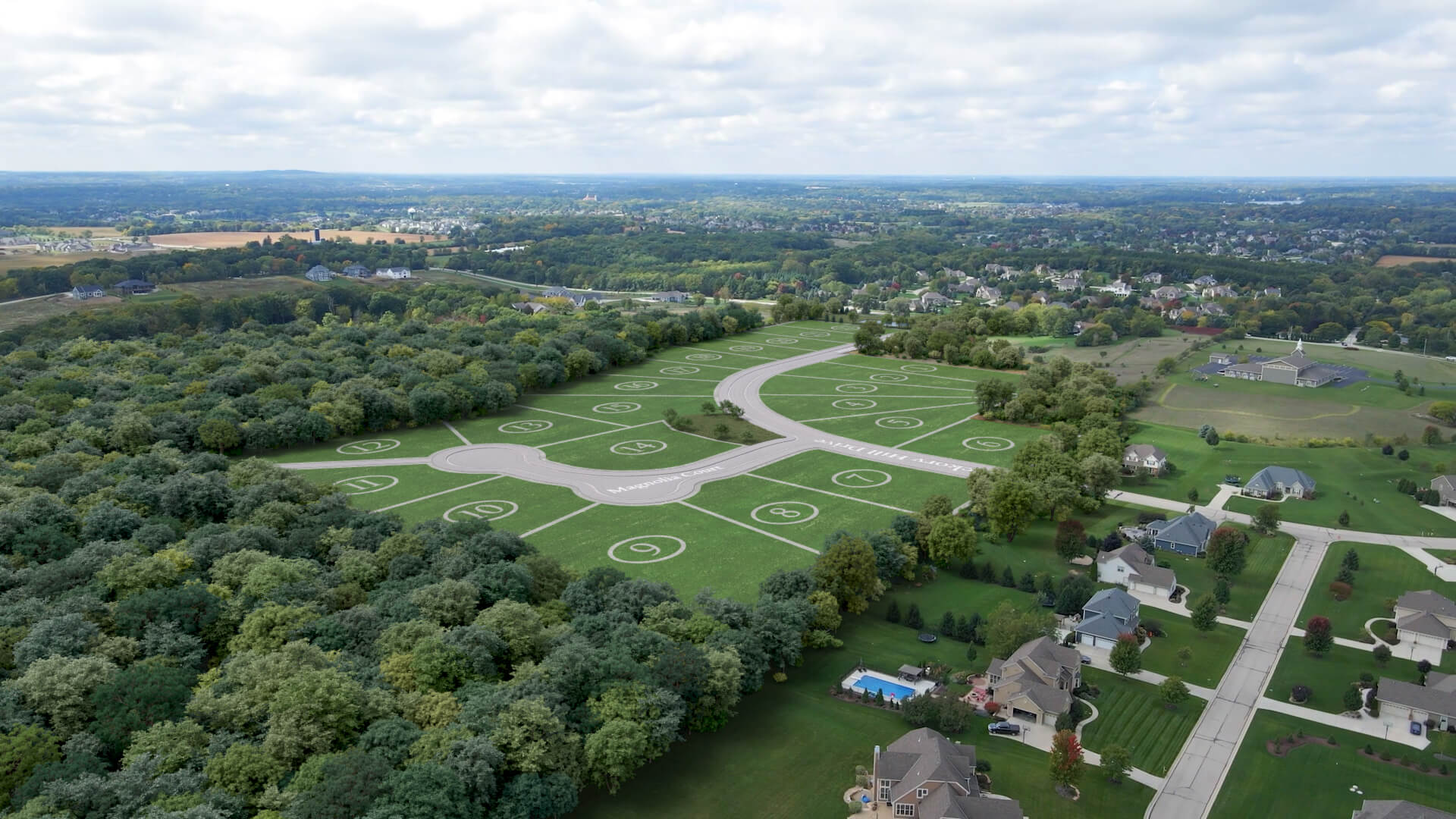 Real Estate 3D Rendering for Land Selling
