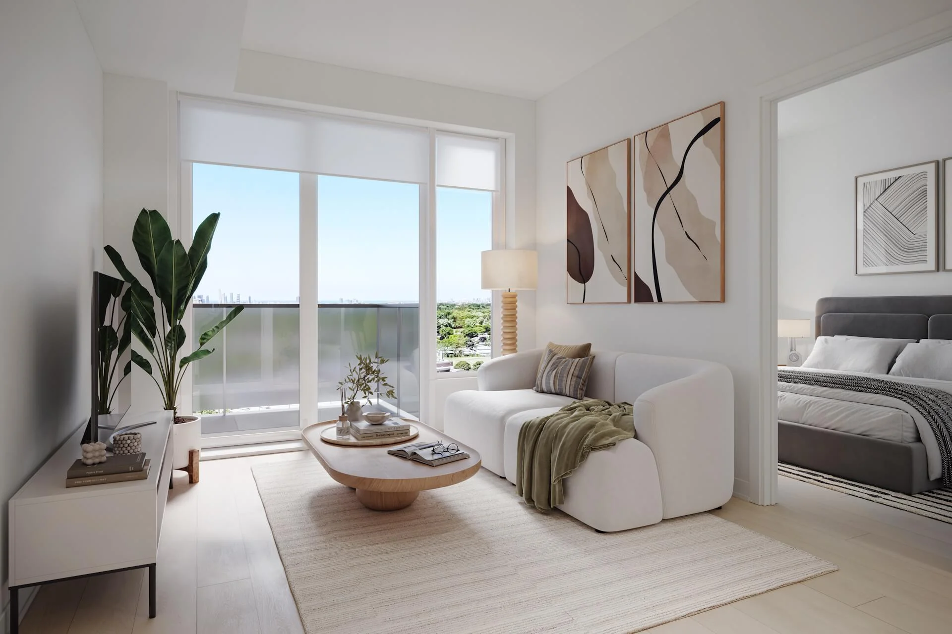 Aerial 3D Rendering of a Home Community