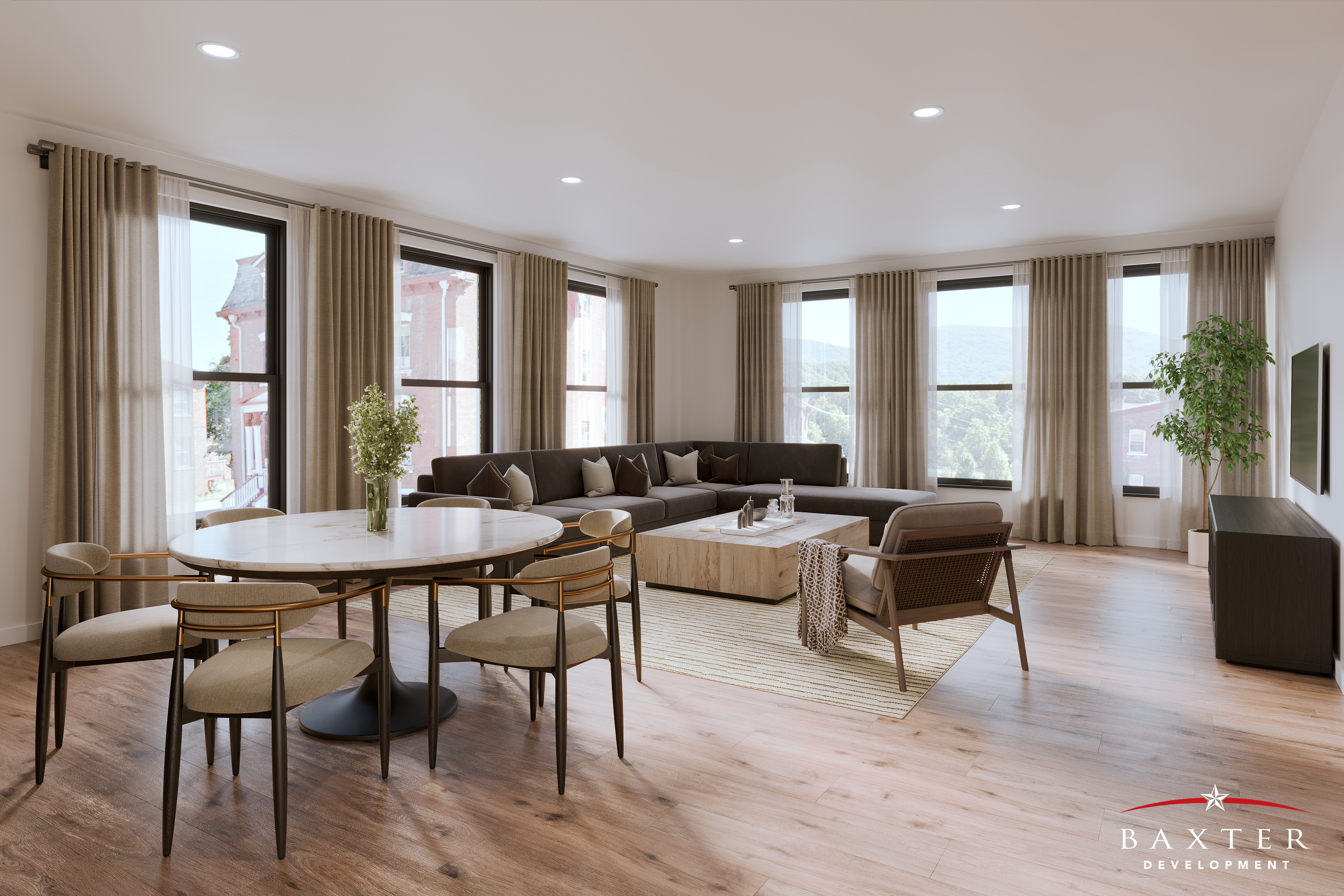 Living Room Renders