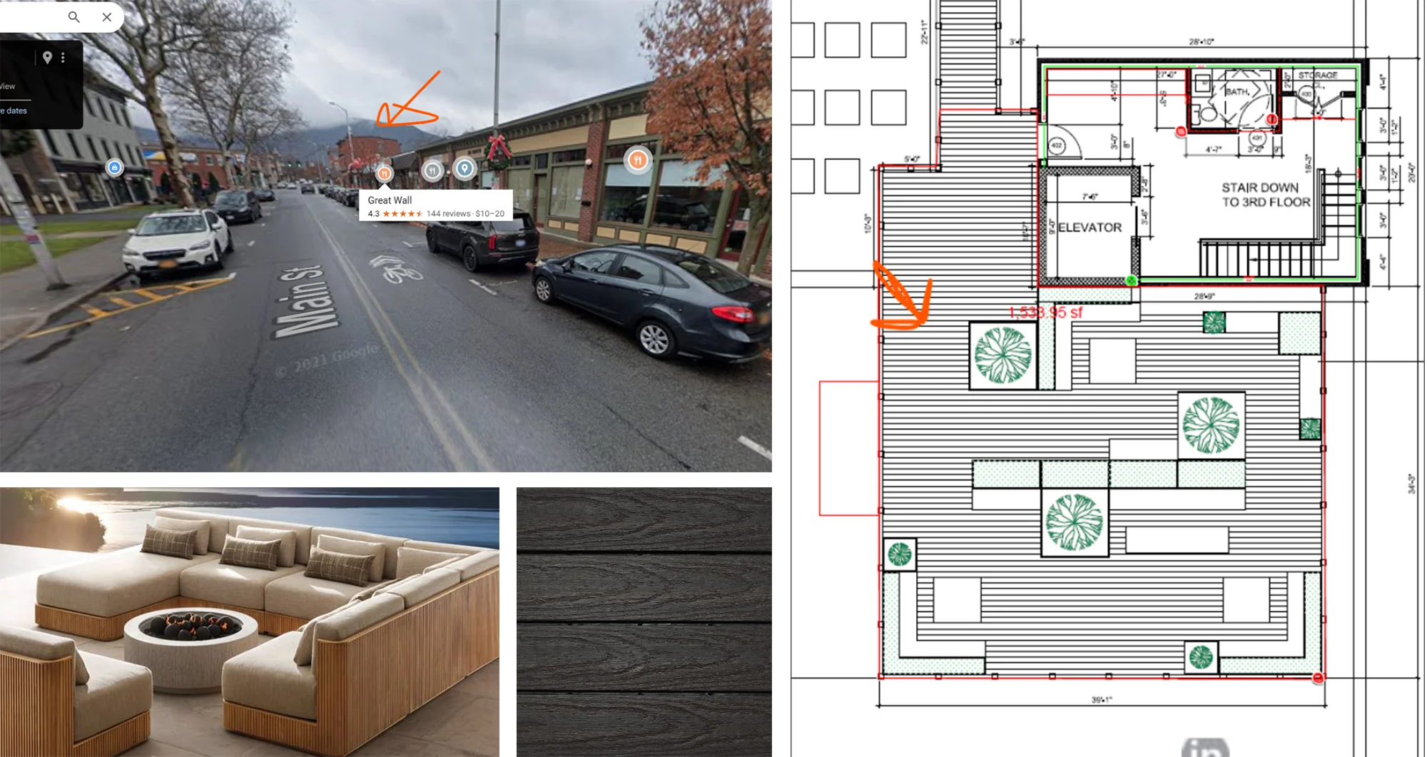 References for a Townhouse CGI Project