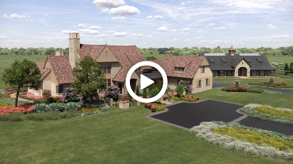 3D Animation of a Luxurious Residence Design