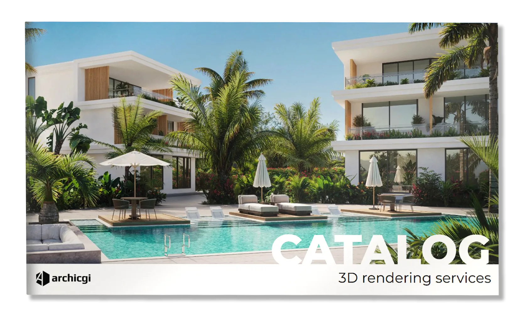ArchiCGI 3D visualization services catalog cover