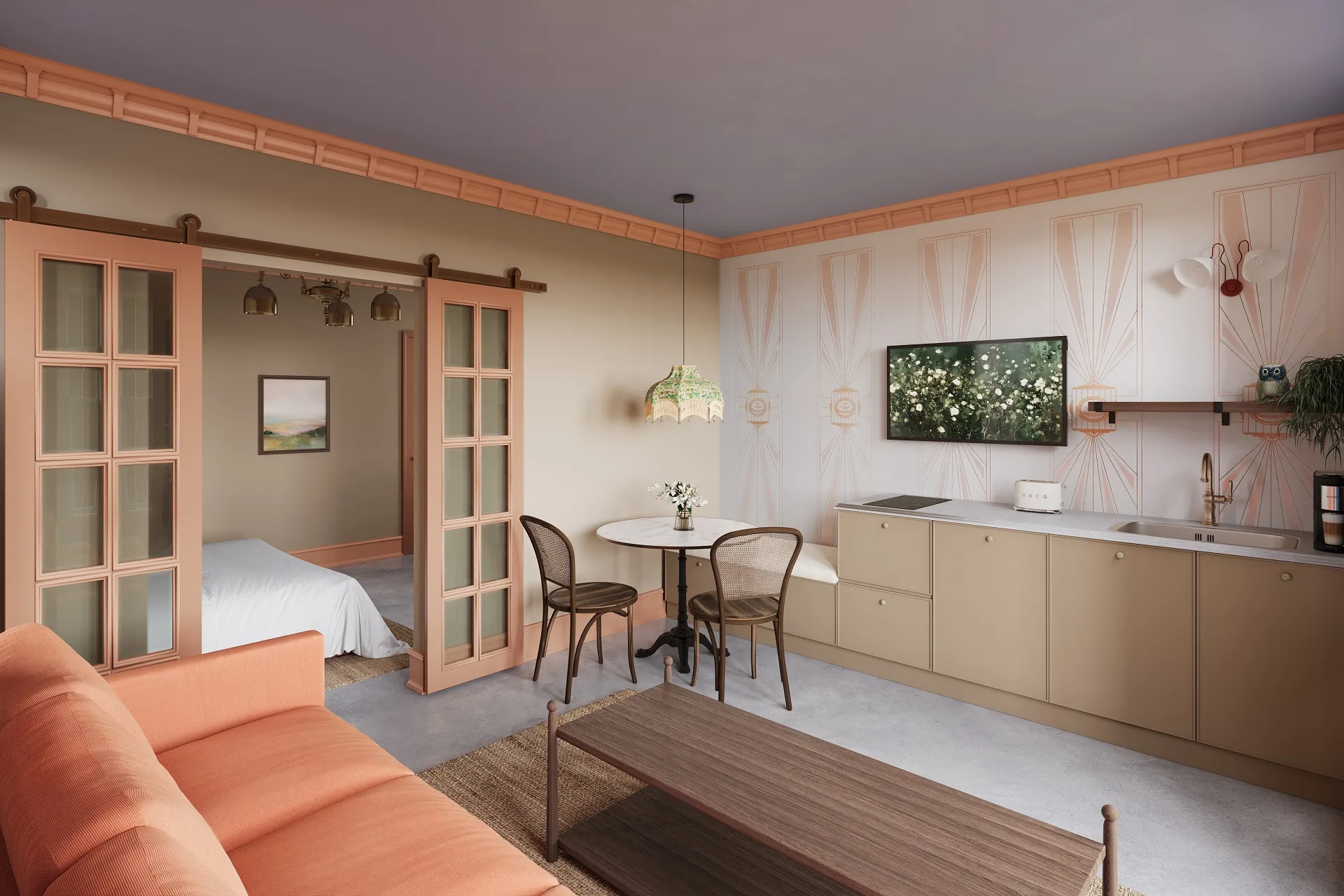 Real Estate Render of Cottages