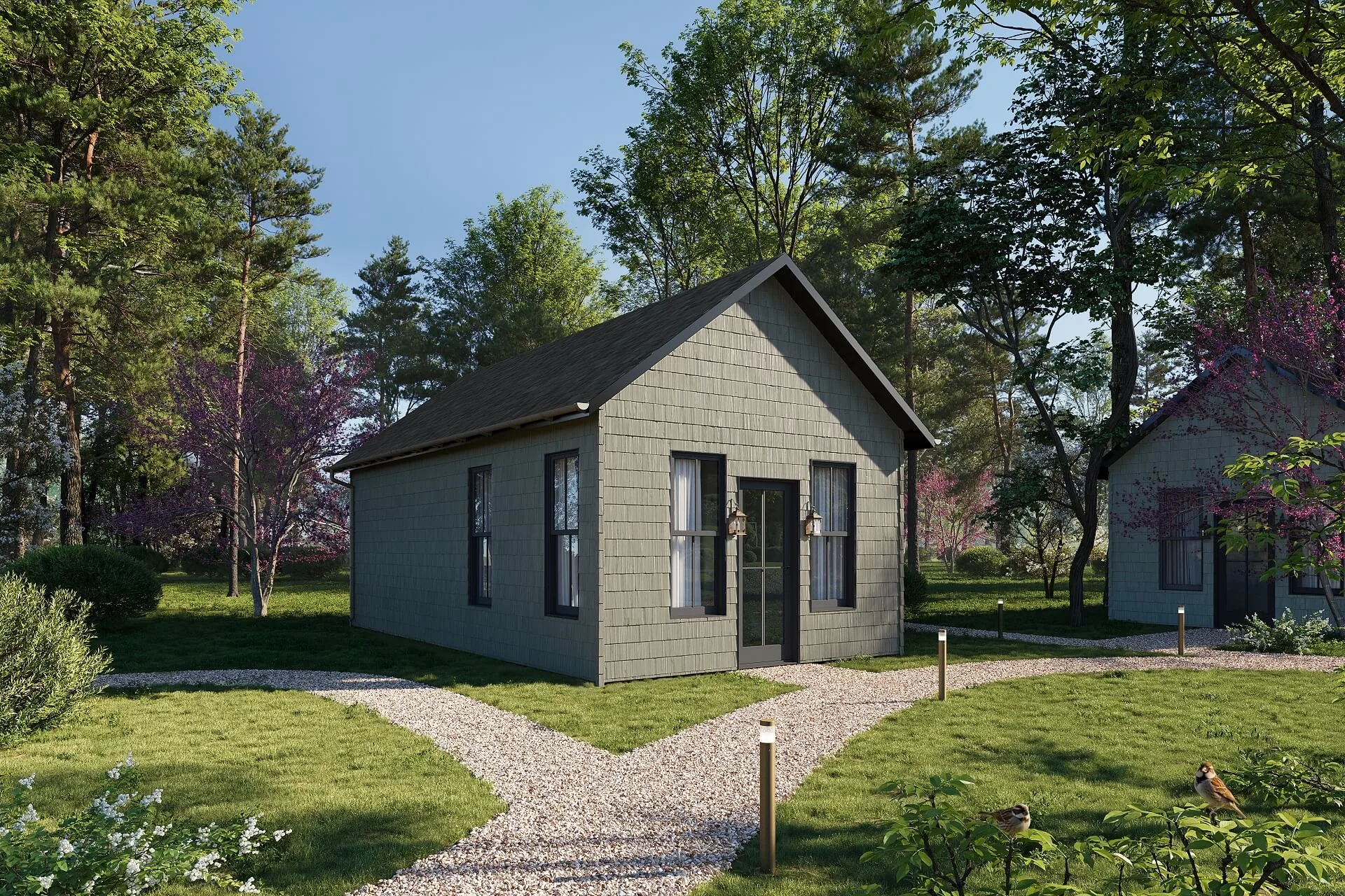 Real Estate Render of Cottages