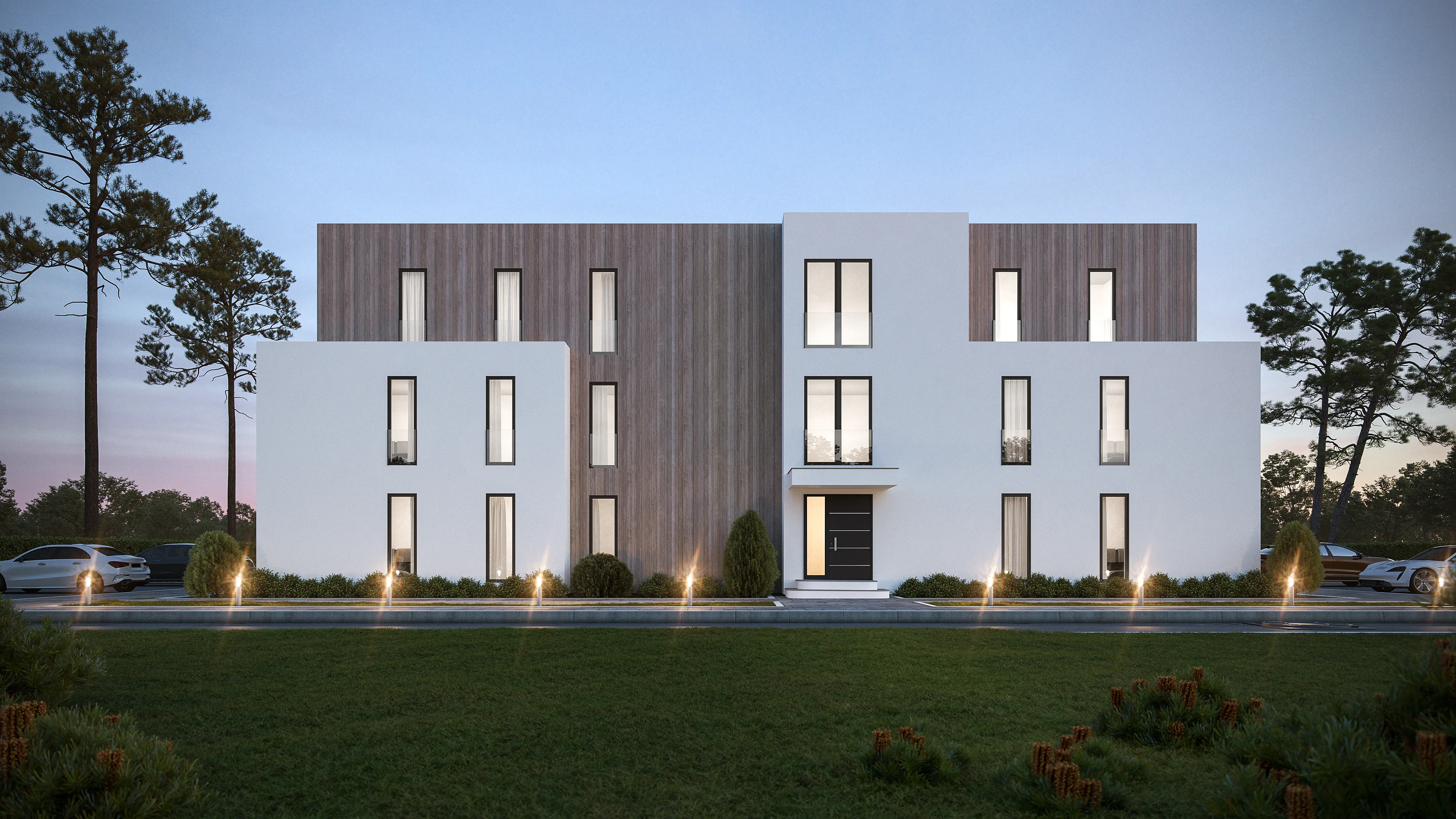 Multi-stored house visualization project