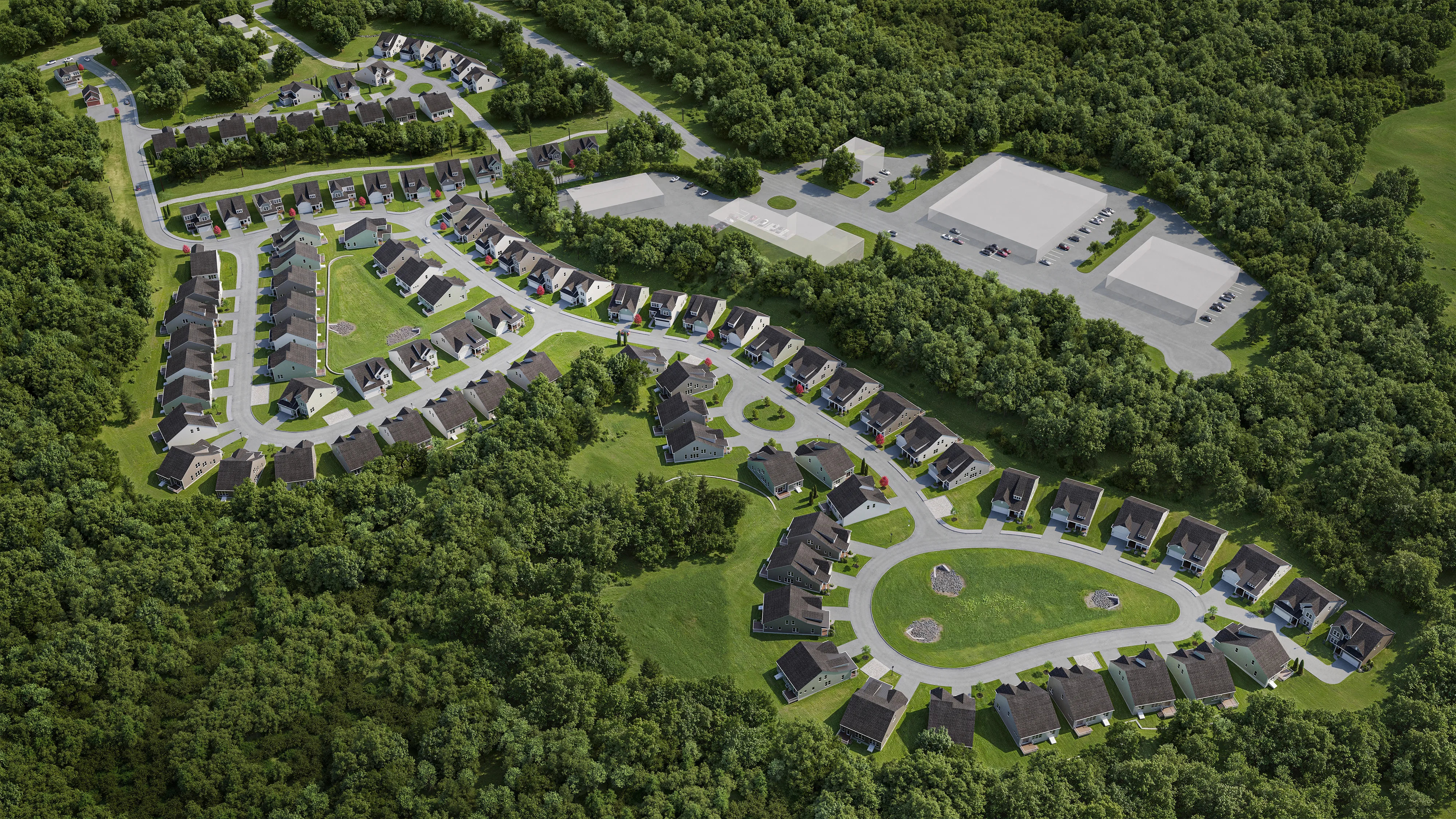 Top 3D View of the Community