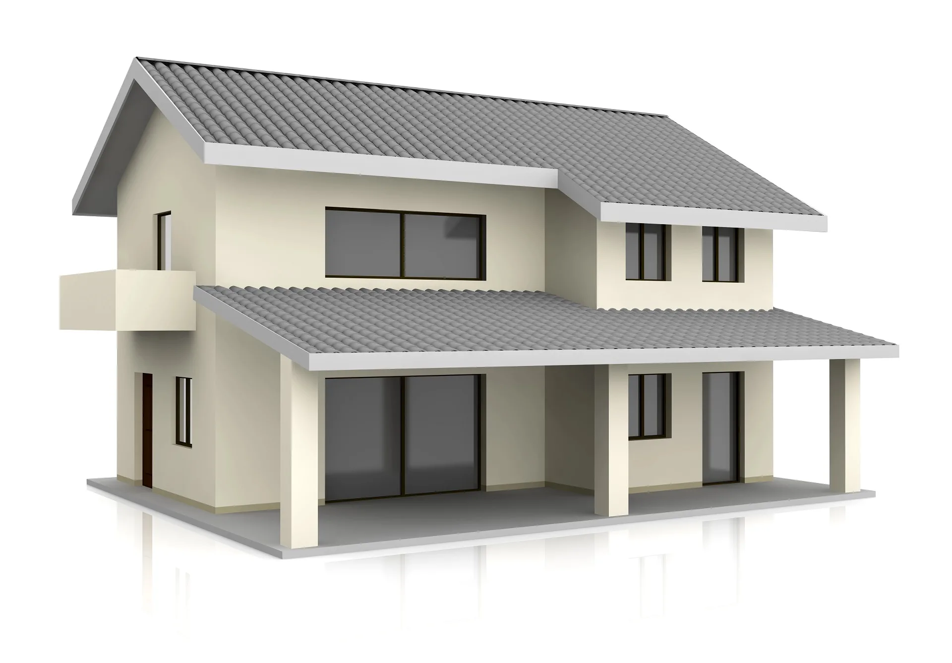 Basic 3D Model of a House